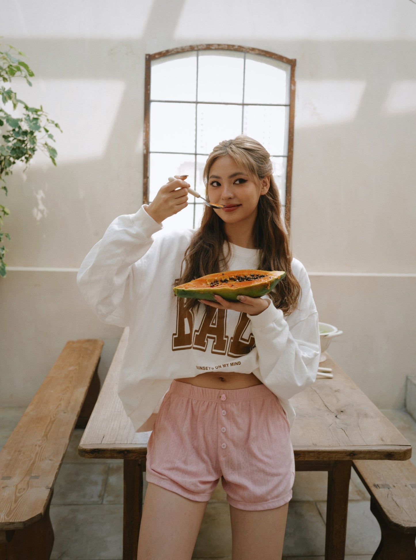 Strawberry Pointelle Cami & Shorts Set