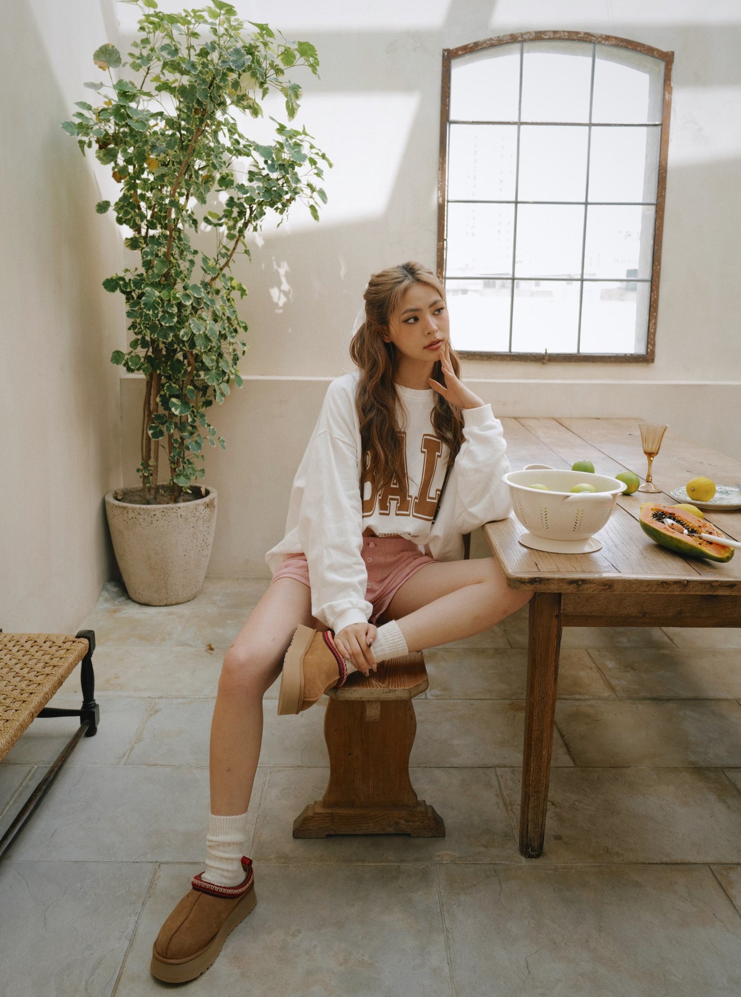 Strawberry Pointelle Cami & Shorts Set