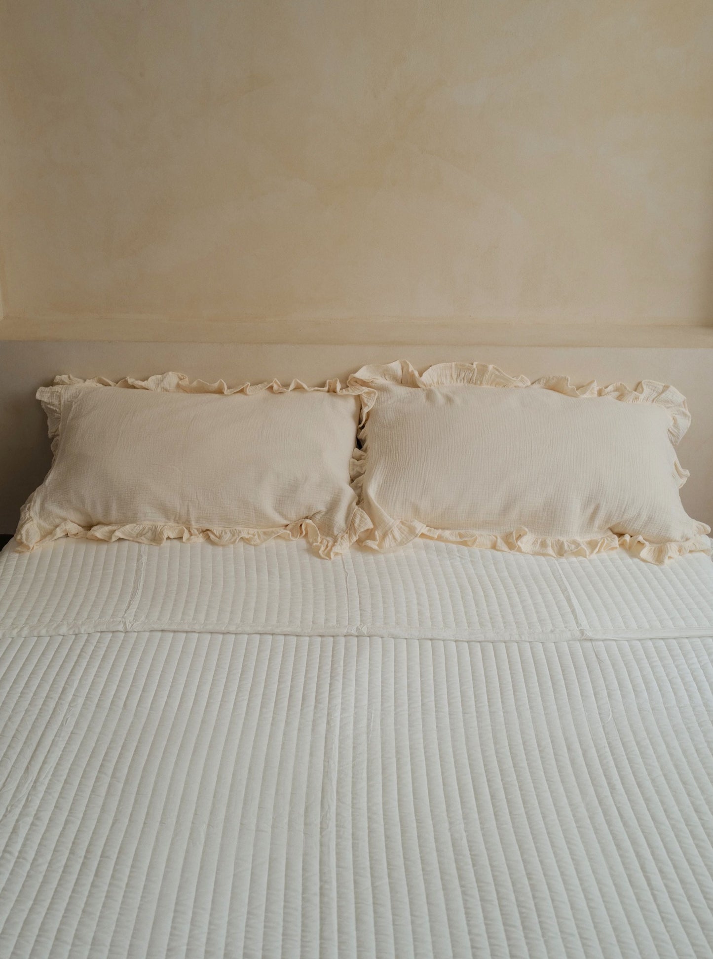 🇰🇷選品|天絲莫代爾蕾絲四季被-奶白