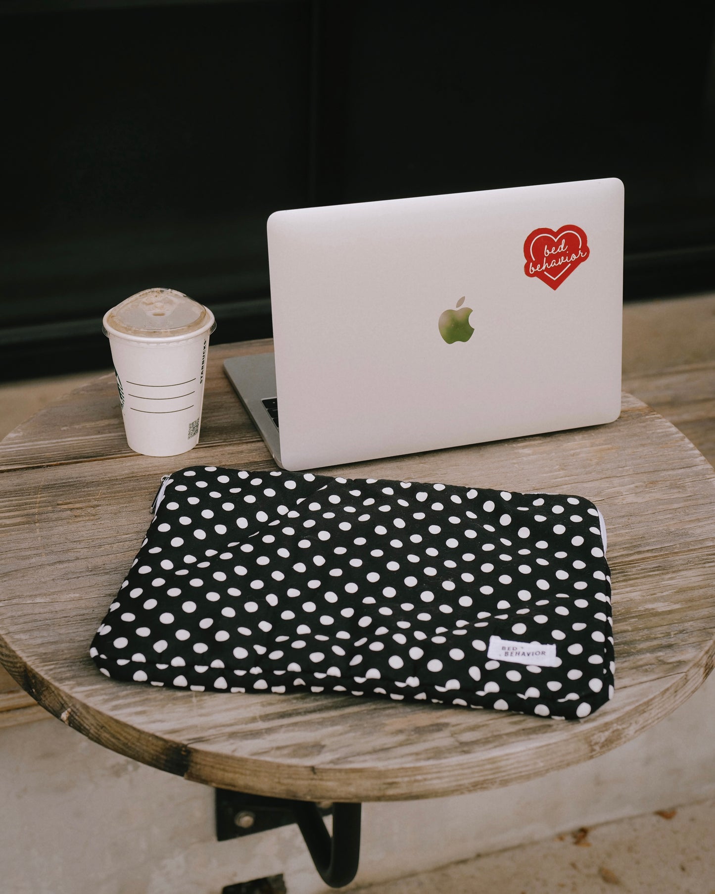 Polka Dot Laptop Sleeve