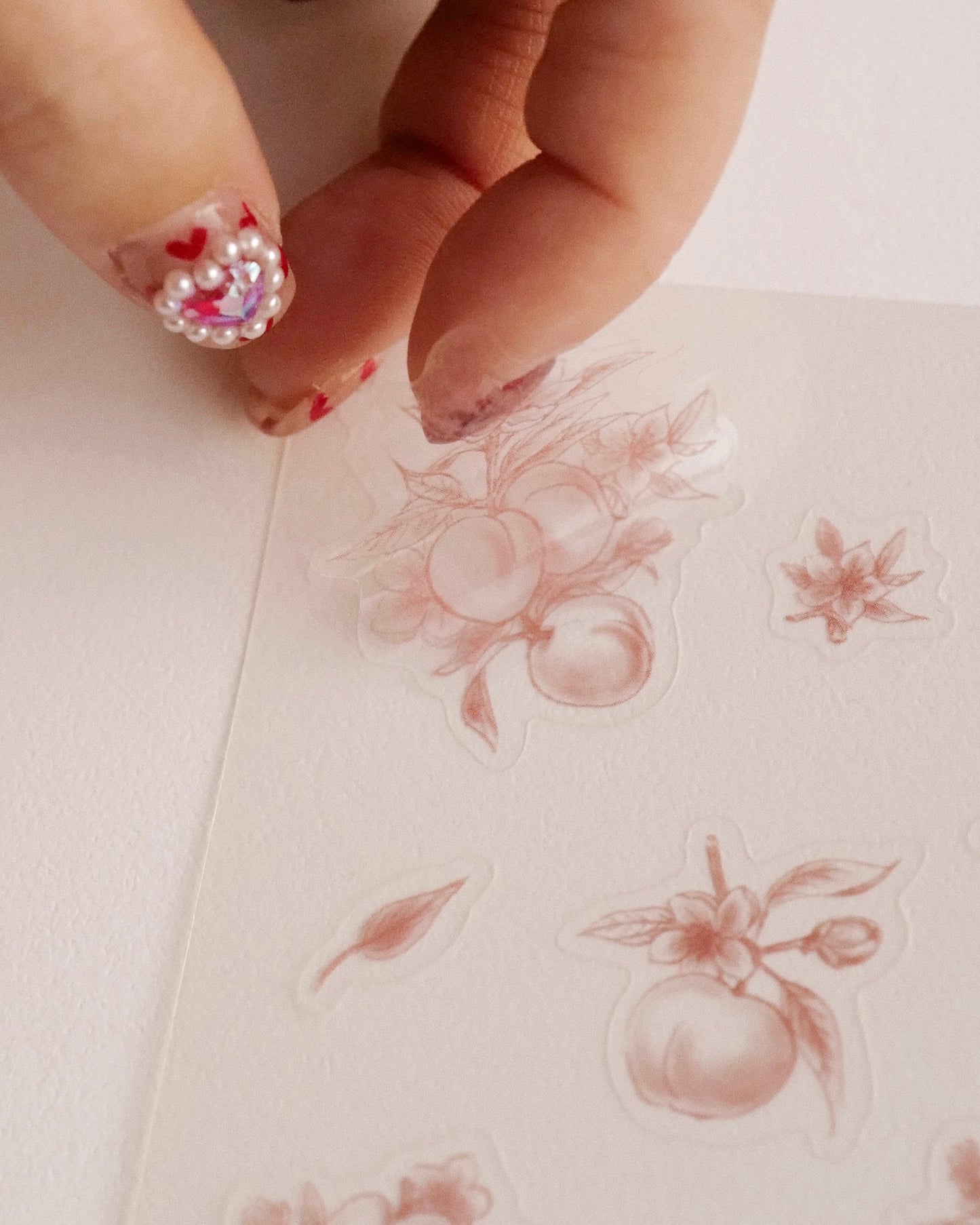 BB x April 🍑 PVC Sticker Set 透明貼紙組合