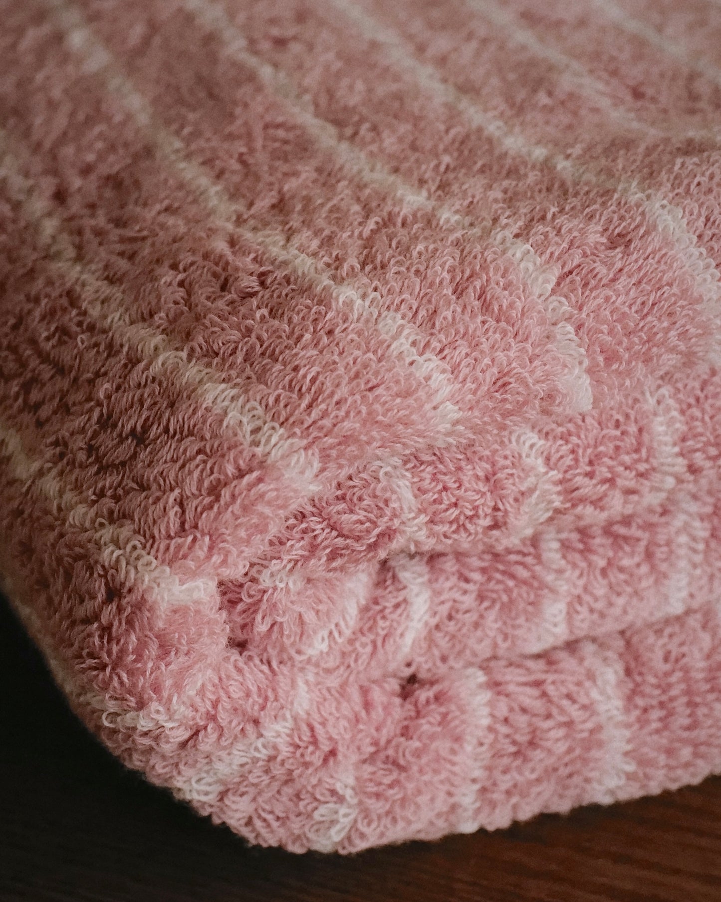 Blush Stripes Bath Towel