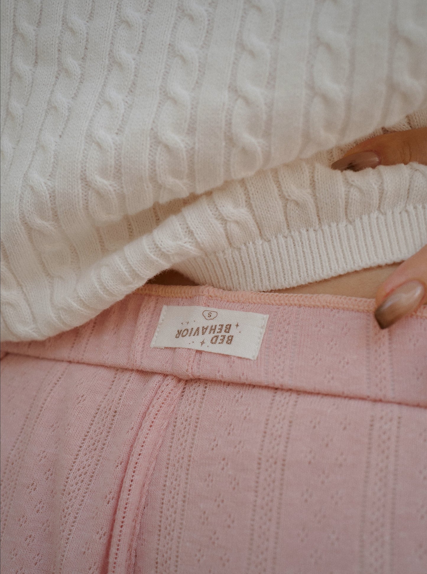 Strawberry Pointelle Cami & Shorts Set