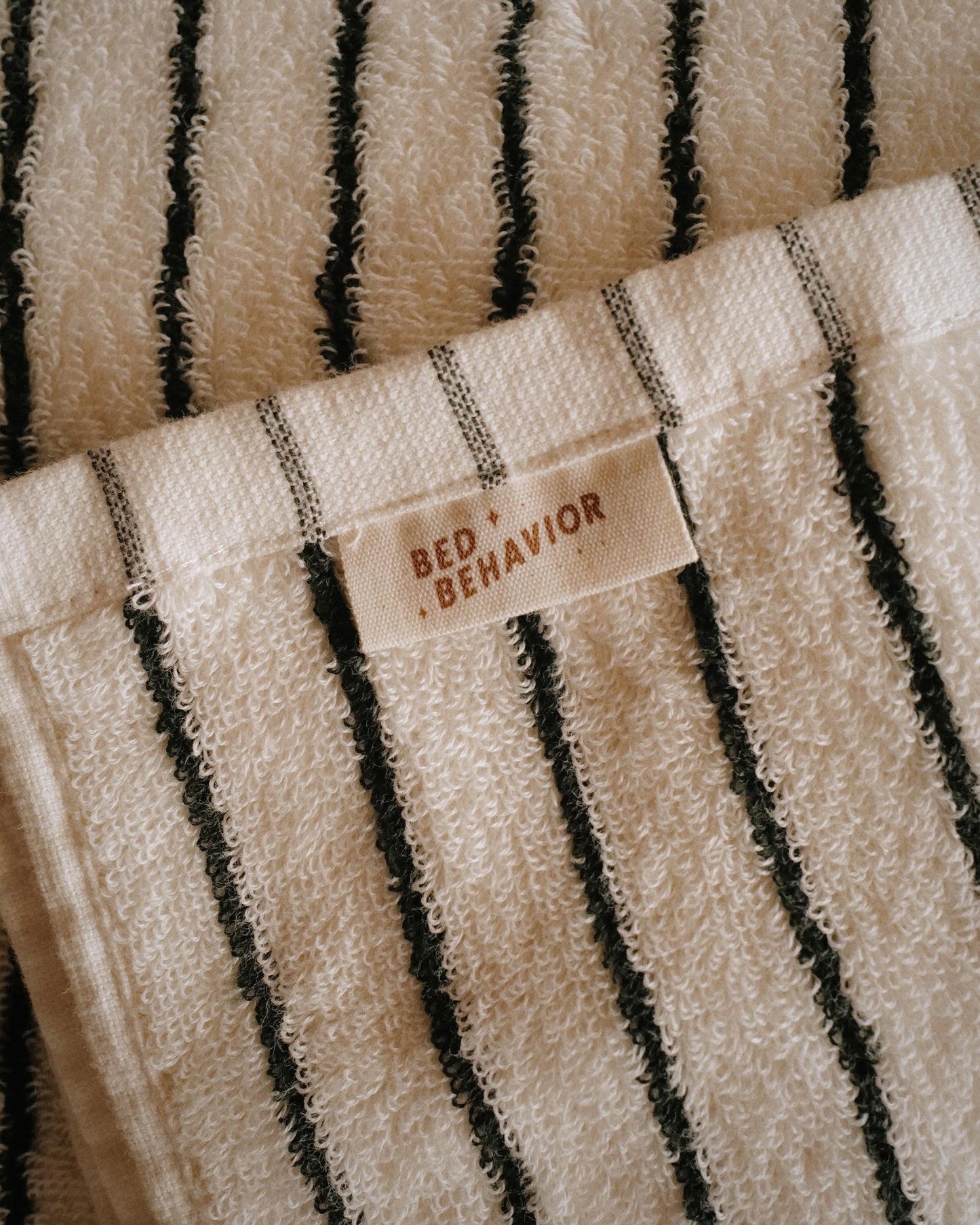 Sunday Morning Stripes Bath Towel