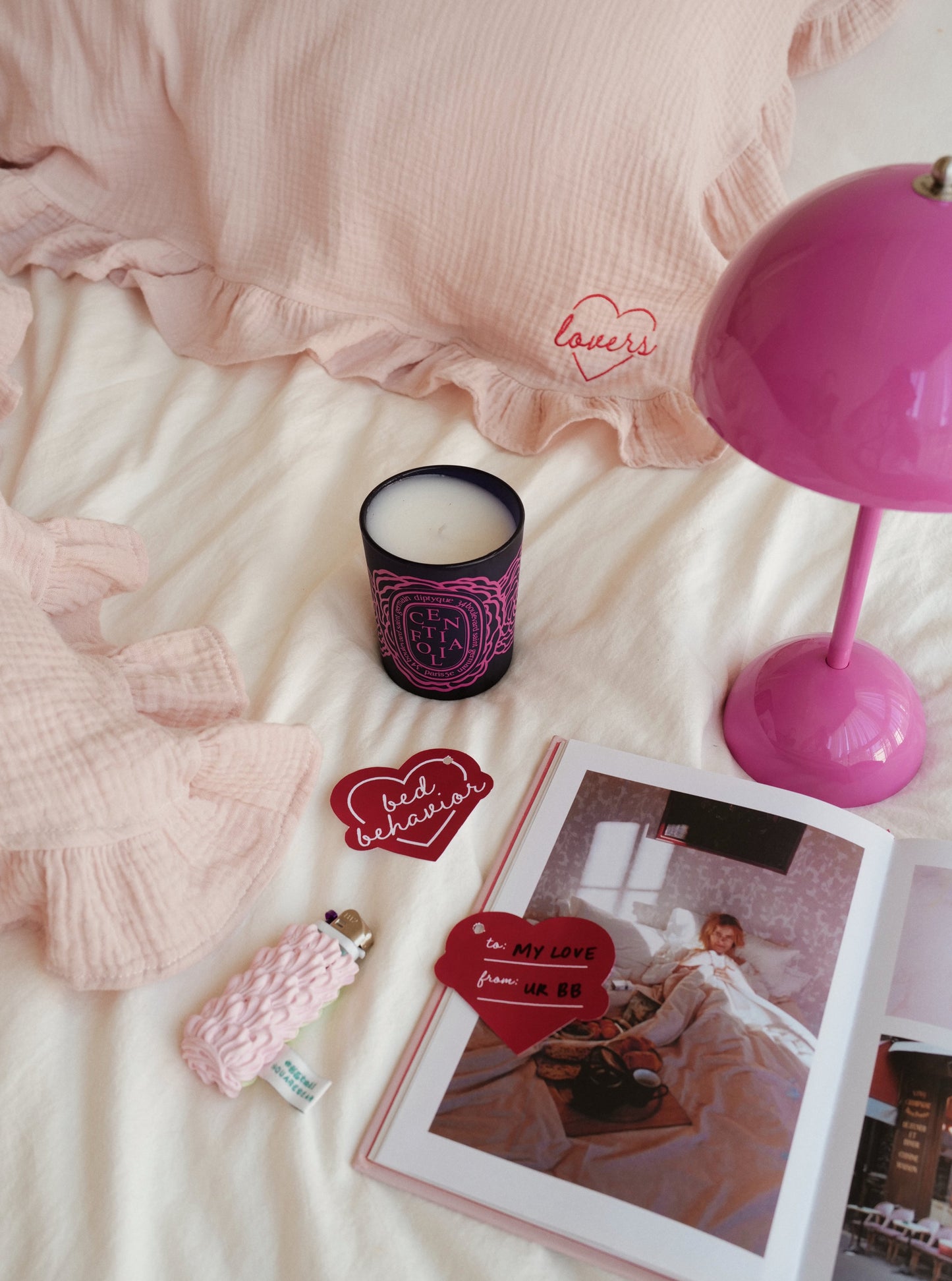 (預購)Cotton Gauze Pillow Towel 寶寶布枕巾 | BABY PINK(2入)