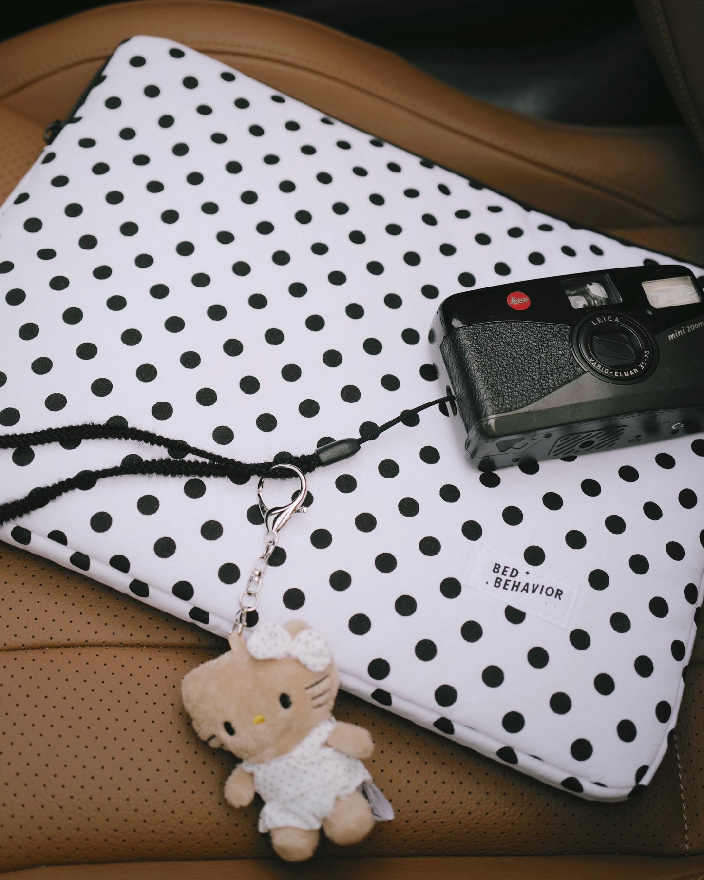Polka Dot Laptop Sleeve