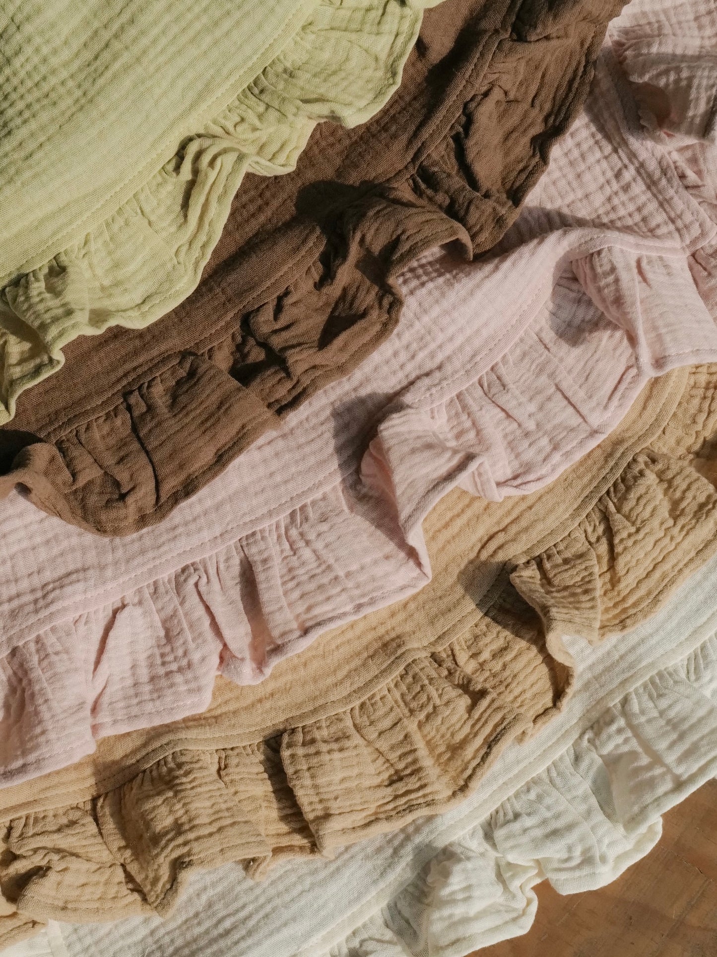 Cotton Gauze Pillow Towel 寶寶布枕巾 | MATCHA LATTE