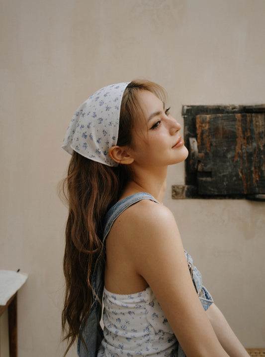 Floral Head Scarf