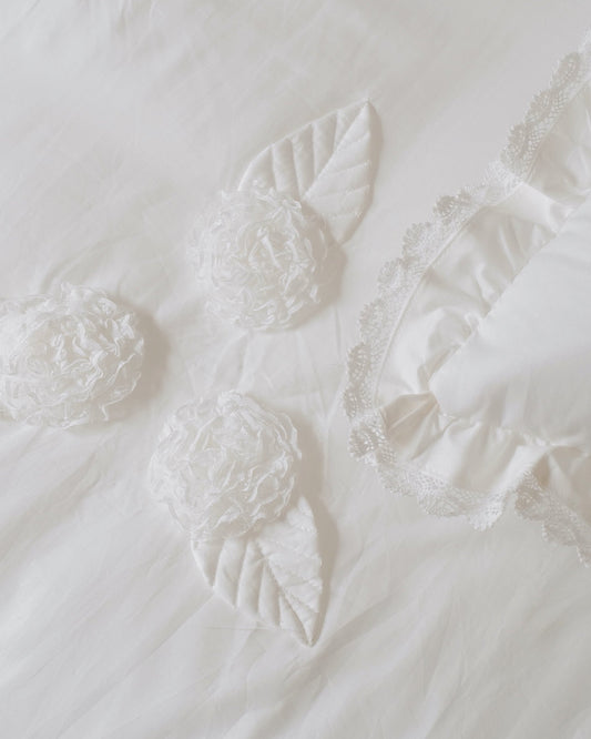 🇰🇷選品|蕾絲玫瑰純棉四季被