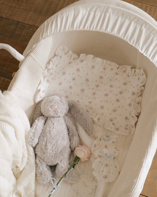 BB x April 🍑 紗棉嬰兒枕巾（二入）