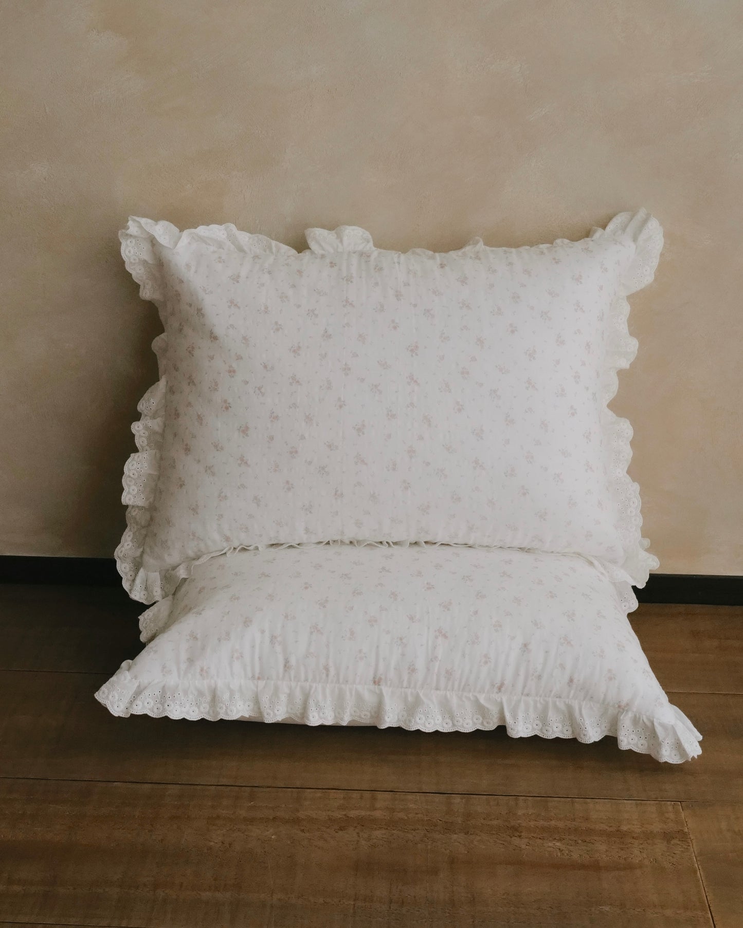 🇰🇷選品｜粉色碎花枕頭套（2入）