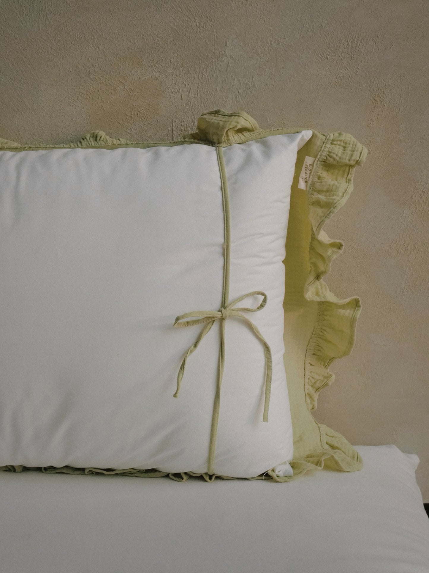 Cotton Gauze Pillow Towel 寶寶布枕巾 | MATCHA LATTE