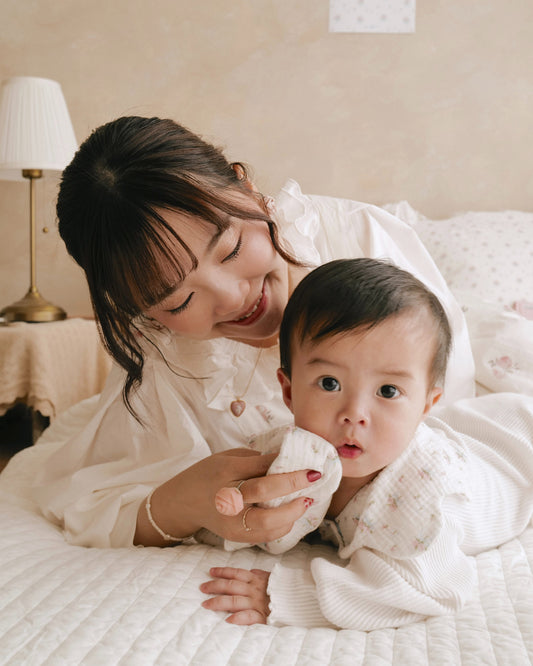 BB x April 🍑 紗棉寶寶方巾（二入）