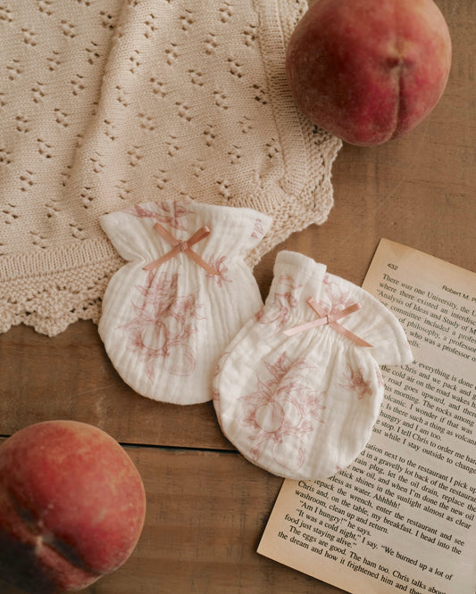 BB x April 🍑 紗棉寶寶手套(二入)