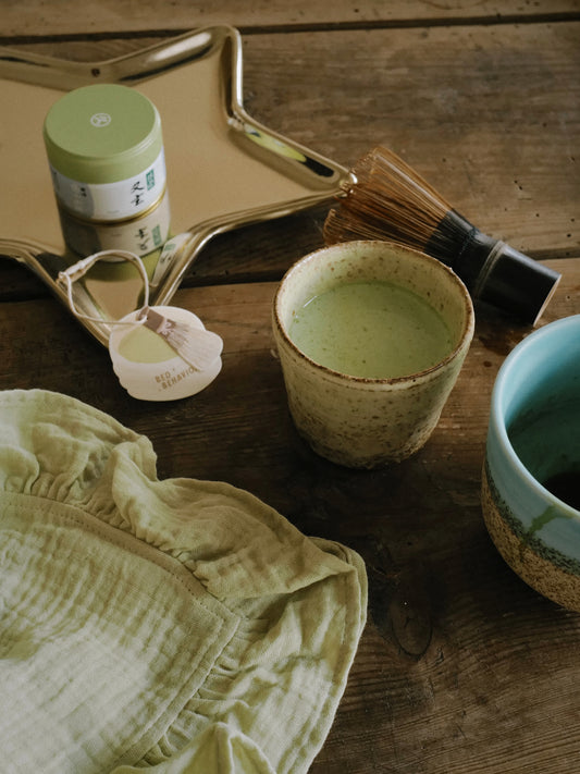 Cotton Gauze Pillow Towel 寶寶布枕巾 | MATCHA LATTE