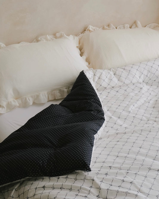 🇰🇷選品|蝴蝶結點點雙面四季被