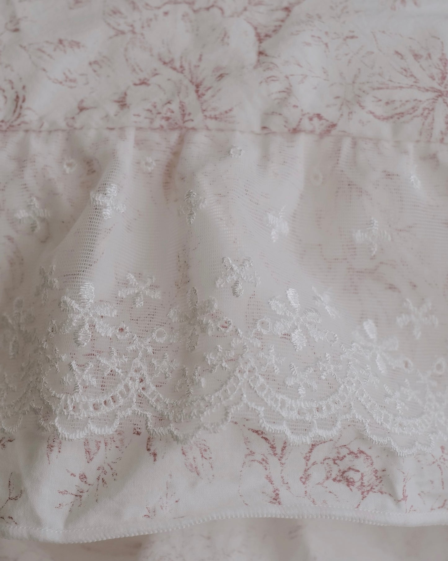 🇰🇷選品｜古典玫瑰蕾絲純棉四季被