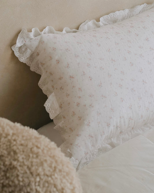 🇰🇷選品|粉色碎花枕頭套(2入)