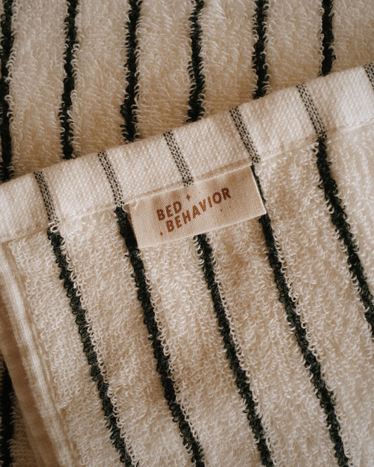 Sunday Morning Stripes Bath Towel