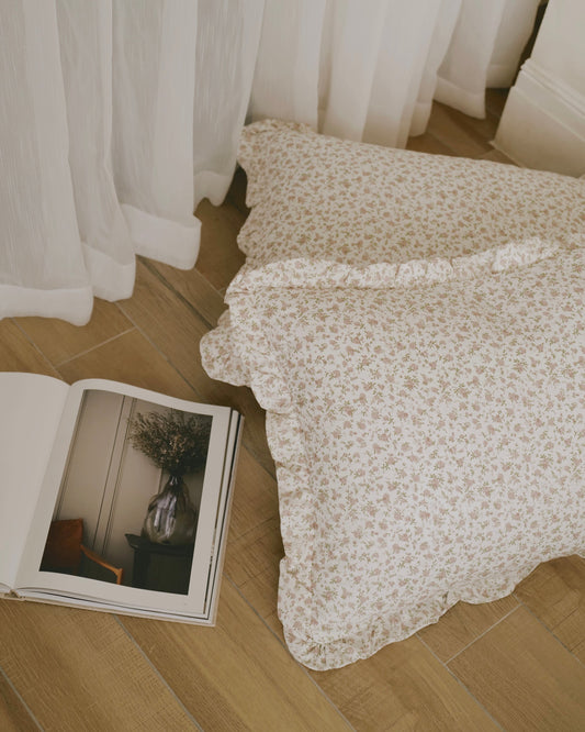 🇰🇷選品|天絲莫代爾鄉村碎花枕套(2入)